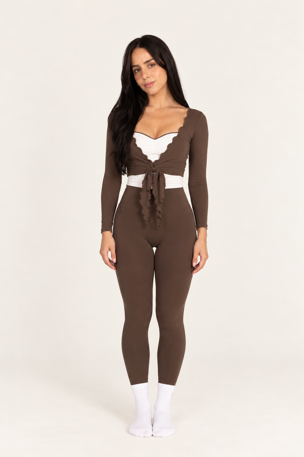 Tie Top - Brown